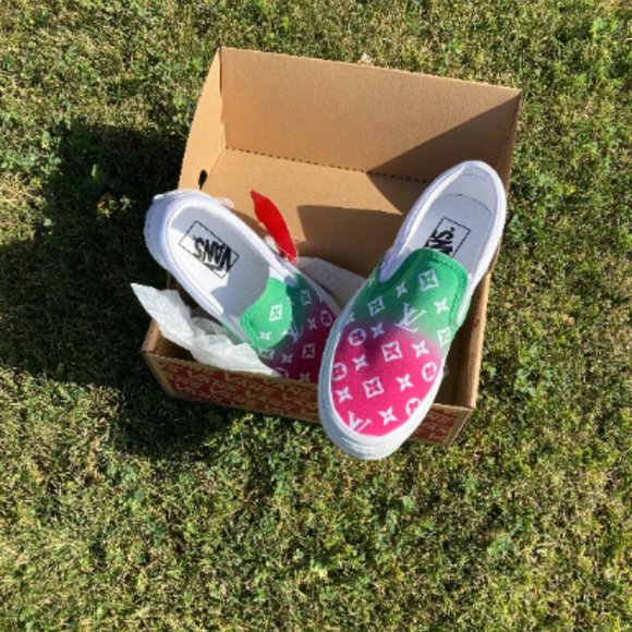 Designer LV Custom Vans - Picture 6 of 6